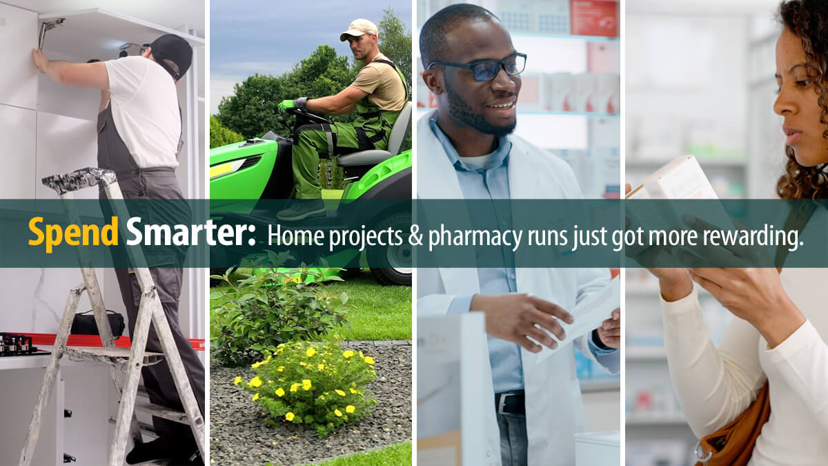 Earn 3x points on Home Improvement Items and Pharmacy Purchases